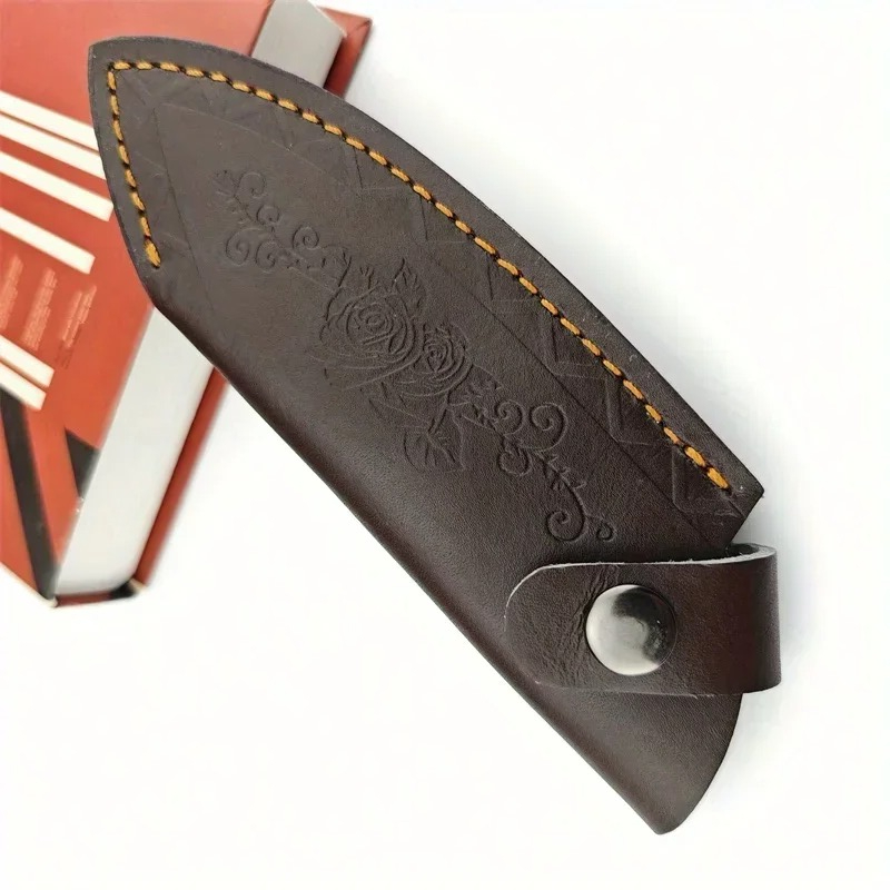 Vintage Collectible Knife - Sarung Pisau Kulit Penyimpanan Alat, Sarung