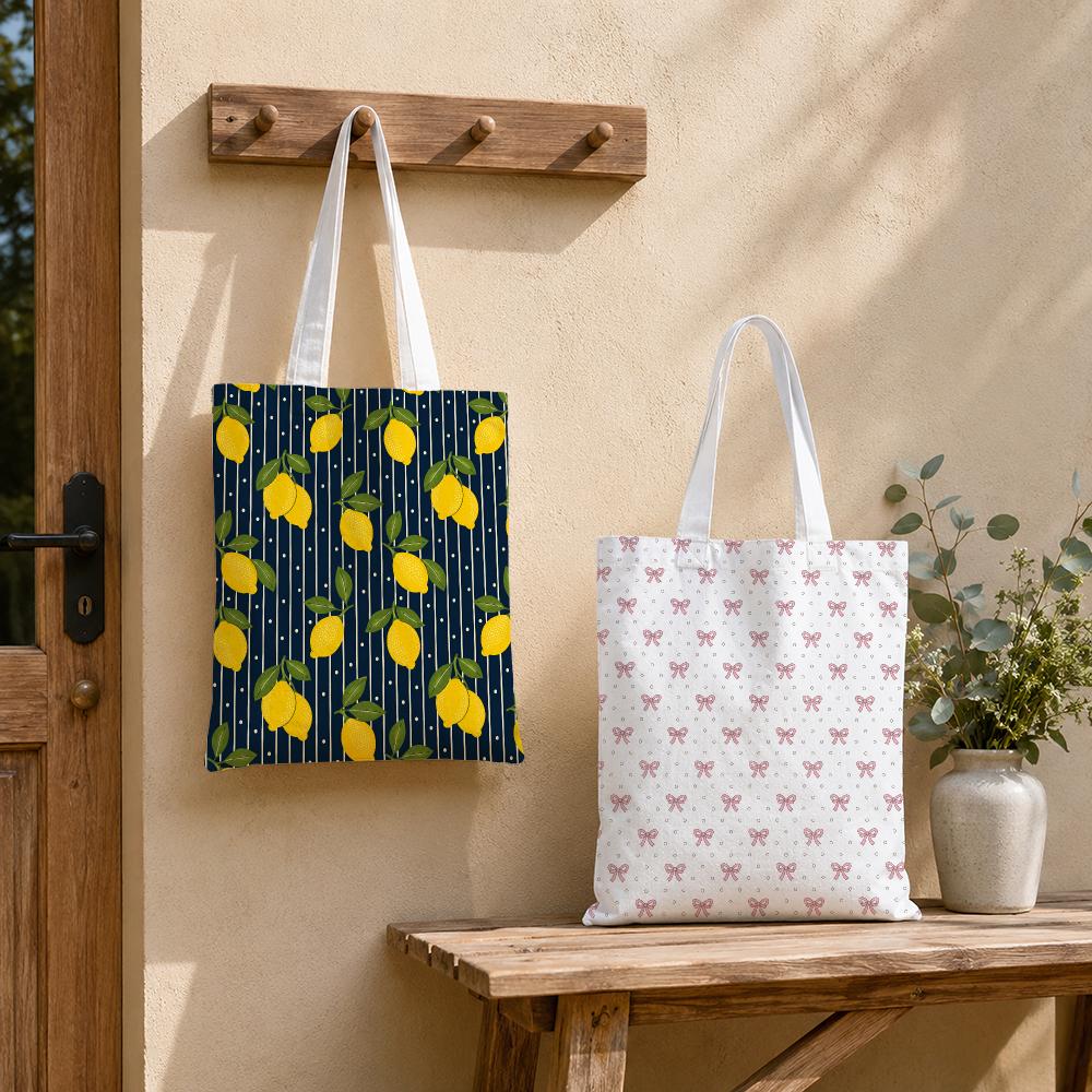 Vintage Collectible Shop - Tas Penyimpanan Koleksi Polka Dot Vintage,