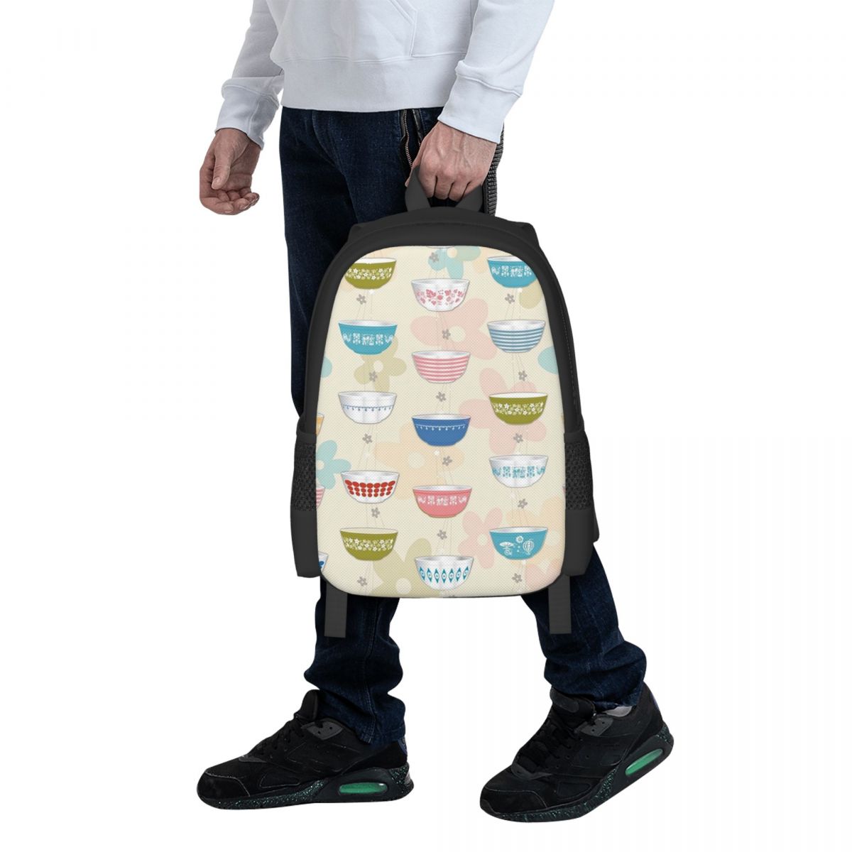 Vintage Collectible Pyrex - Koleksi Mangkuk Pyrex Vintage Tas Ransel