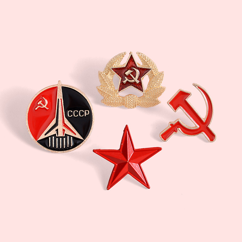 Rusia USSR lencana pin kerah a - Vintage Collectible Classics ulasan dan harga