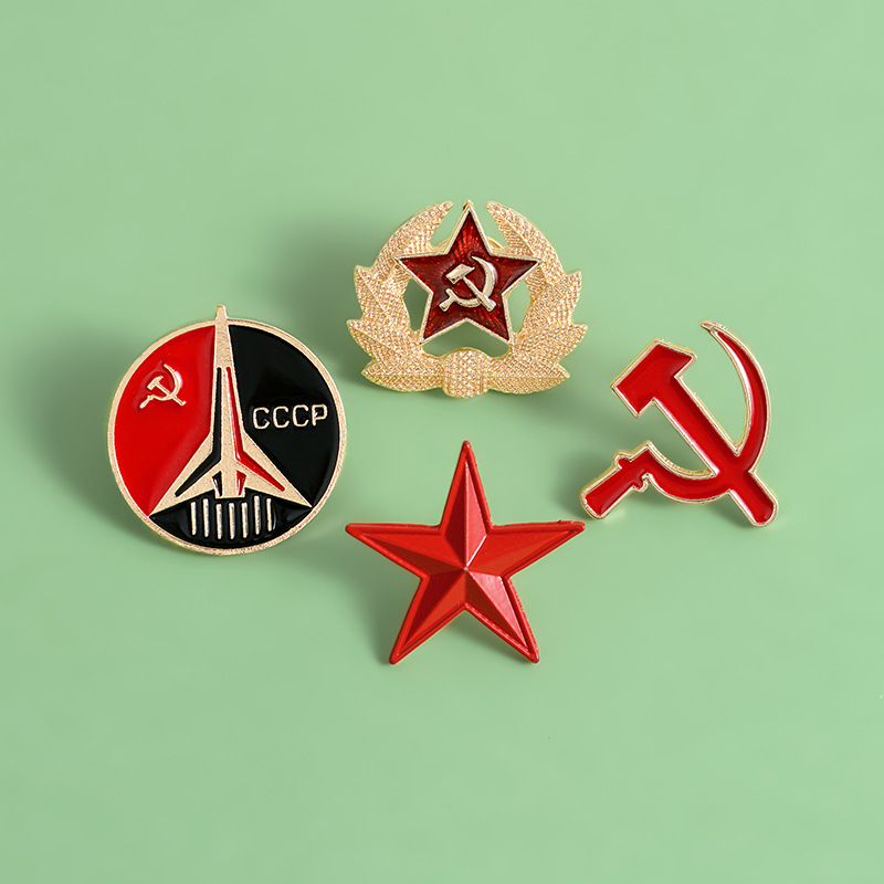 Rusia USSR lencana pin kerah a - Vintage Collectible Classics ulasan dan harga