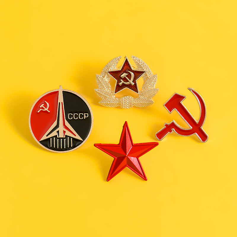 Rusia USSR lencana pin kerah a - Vintage Collectible Classics ulasan dan harga
