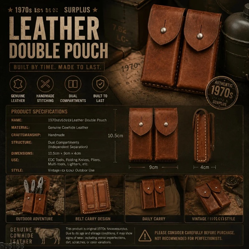 Sarung Sabuk Kulit Vintage Bua - Vintage Collectible Knife ulasan dan harga