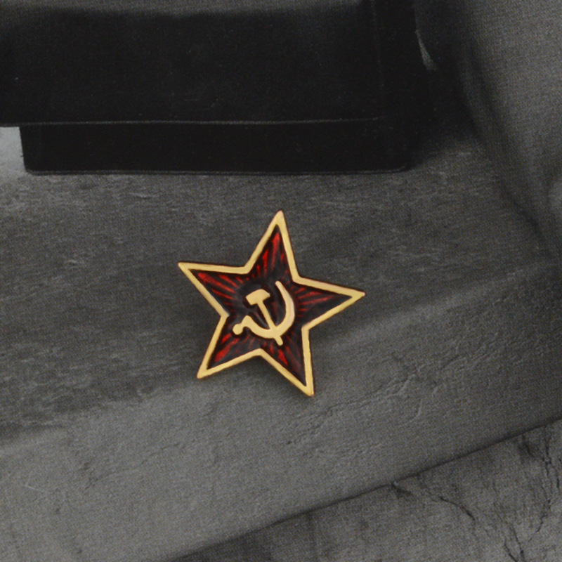 USSR lencana bintang merah pin - Vintage Collectible Classics ulasan dan harga