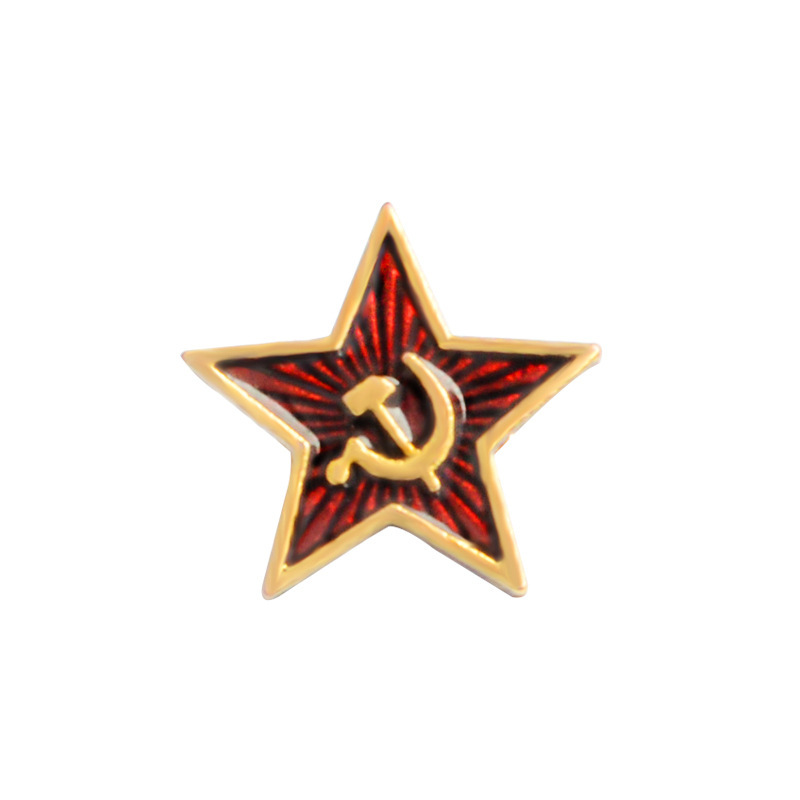 USSR lencana bintang merah pin - Vintage Collectible Classics ulasan dan harga