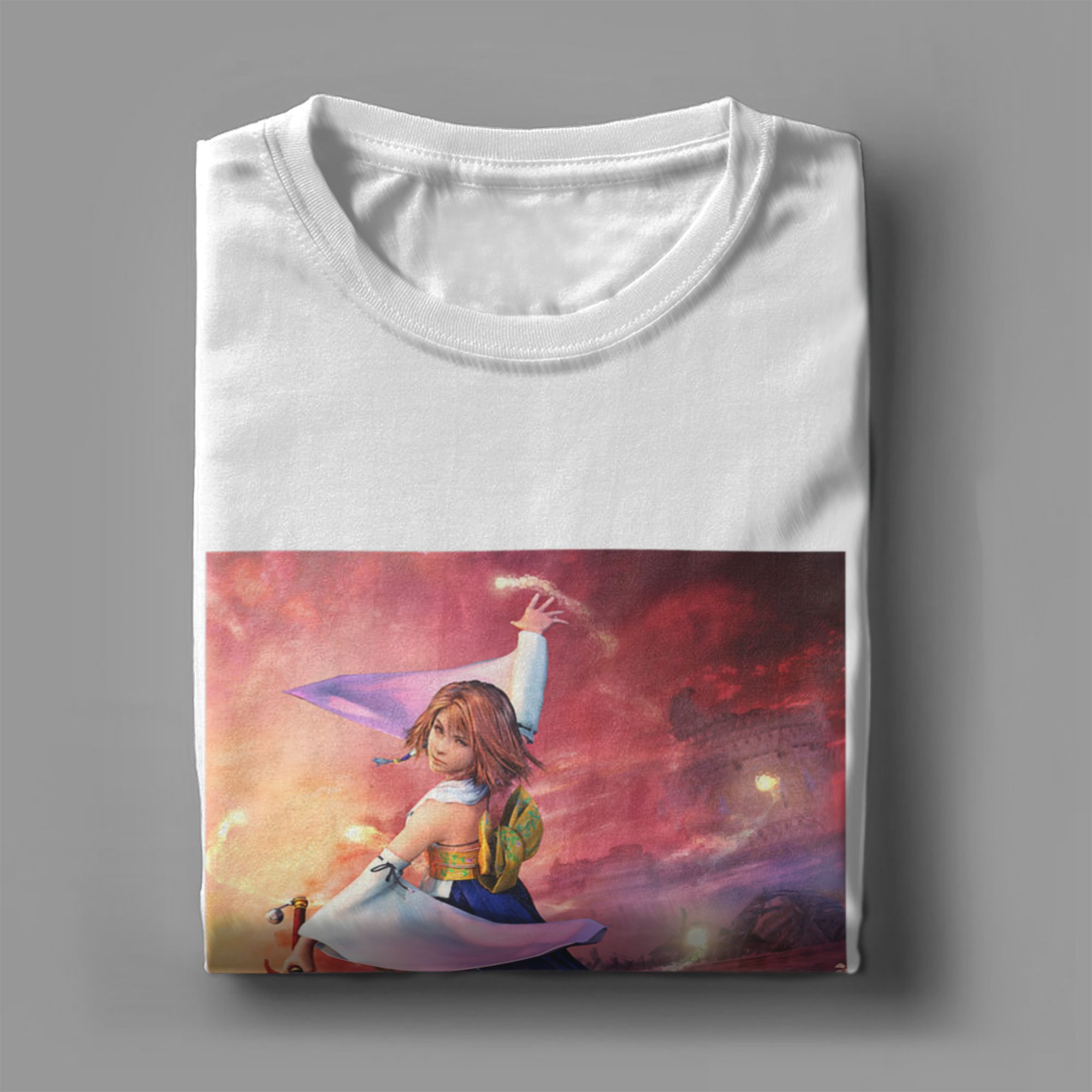 Kaus Seni CG Final Fantasy Ann - Collectible Vintage T Shirts ulasan dan harga